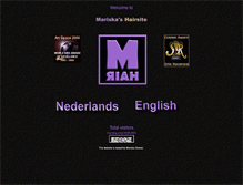 Tablet Screenshot of mhair.nl